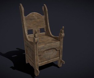 Medieval Designed Chair