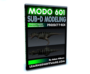 Modo 601- Sub-D Modeling a T-Rex