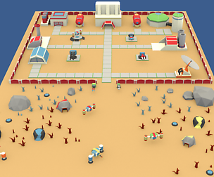 Low Poly Sci Fi Strategy Pack
