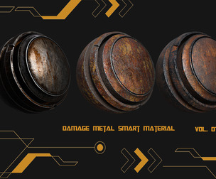 Damage Metal Smart Material
