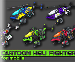 Cartoon Heli Fighter
