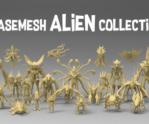 25 basemesh alien collection 2