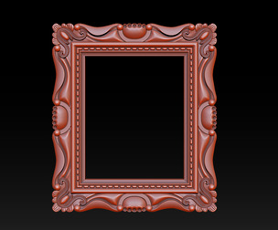 Classical carved frame