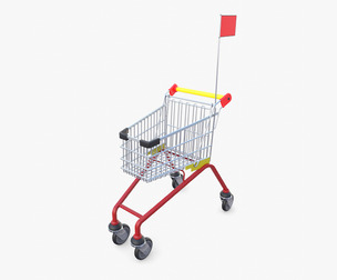 Kid shopping cart v1