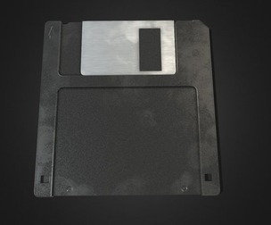 Floppy Disk - Low Poly