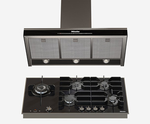 Miele Appliances Collection _Gas Cooktop and Hood