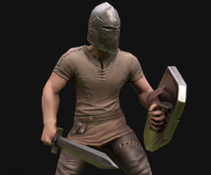 Stylized Medieval Warrior