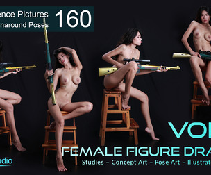 Female Figure Drawing - Vol 10 - Reference