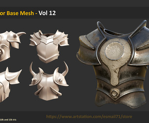 30 Armor Base Mesh - Vol 12
