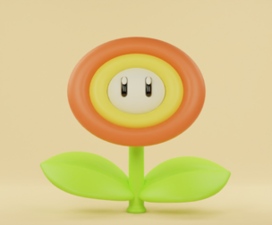 Fire Flower Mario