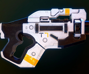 Talon T7 Heavy Pistol Mass Effect