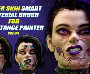 5 Cyber Skin Smart Material Brushes_VOL04