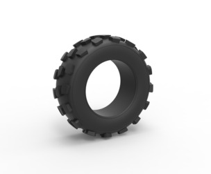 Offroad tire 61 Scale 1:25