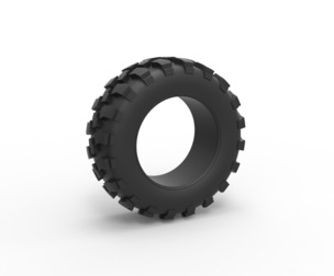 Offroad tire 62 Scale 1:25