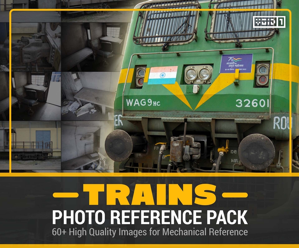 Trains - Photo Reference Pack