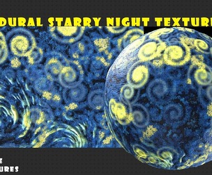 Procedural Starry Night