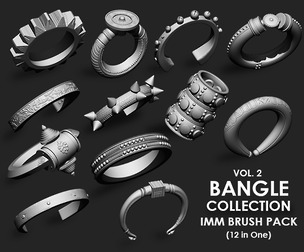 Bangle Collection IMM Brush Pack 12 in One Vol. 2