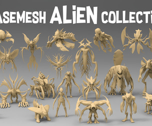 25 basemesh alien collection 4