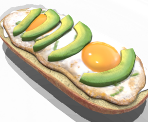Avocado Mollete