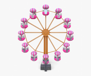 Animated ferris wheel v3