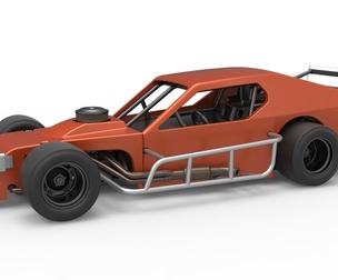 Asphalt Modified stock car 1:25