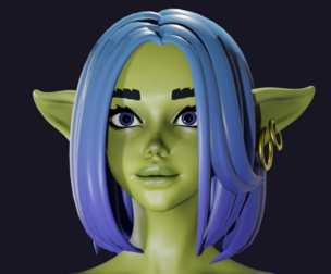 Goblin Girl Basemesh