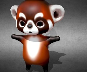 CAT CARTOON 3D MODEL