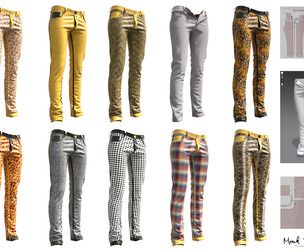 10 Marvelous Designer Pants Variations