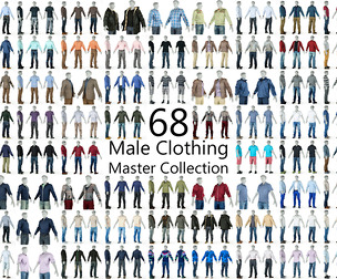 68 Casual Male Clothing Items