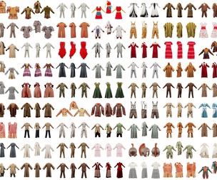 81 Cosplay and Fantasy Clothing Items