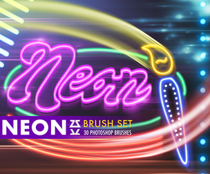 NEON Brush Set