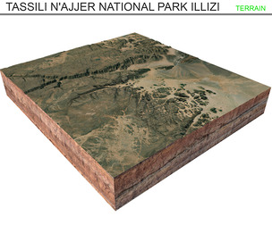 Tassili N Ajjer National Park Illizi Terrain