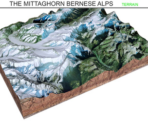 The Mittaghorn Bernese Alps Switzerland Terrain