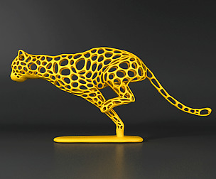Cheetah Sprinter Wireframe