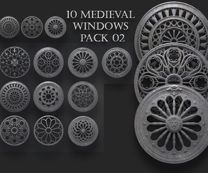 Medieval Windows Pack 02