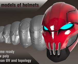 helmet base mesh