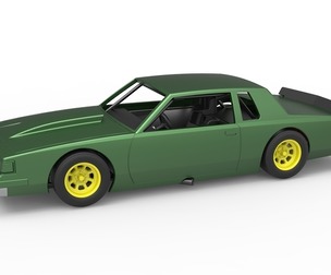 Vintage NASCAR race car 1:25