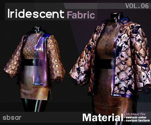 Iridescent fabric- Puffer seamless pattern- VOL 06