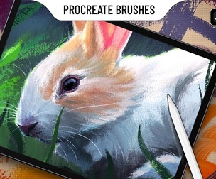 Oil Mighty Brushes for Procreate