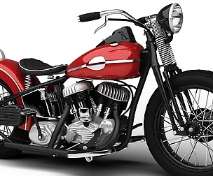 Harley-Davidson WLA Bobber 1945