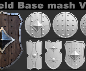 Shield Base Mesh Vol 3