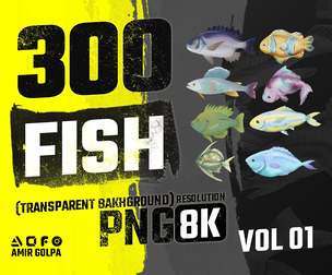 300 fish paint watercolor png