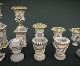 Park Decoration Vases