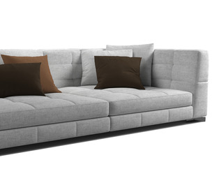 Minotti blazer fabric sofa III