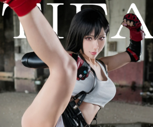 Final Fantasy FF Tifa offical outfit cosplay HaneAme