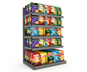 3D cips store 02 Low-poly 3D model
