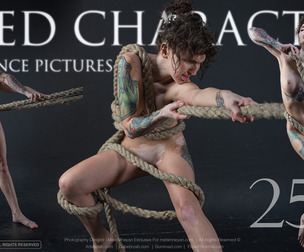 Tied Character [Rope] Female Reference Pictures