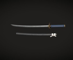 Katana ( Real Time Game ready )