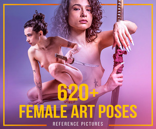 620 Female Art Poses Reference Pictures