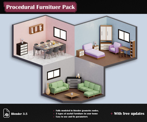Procedural Furniture Pack